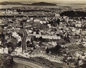 BRETT WESTON (1911-1993) Panorama of San Francisco * Virginia Farm * Detail of bridge, with trees * Pier.